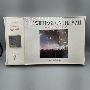 The Writings On The Wall Peace at the Berlin Wall Terry Tillman & Piece of Wall